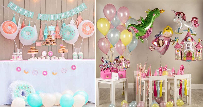 Оформление комнаты для девочки на день рождения